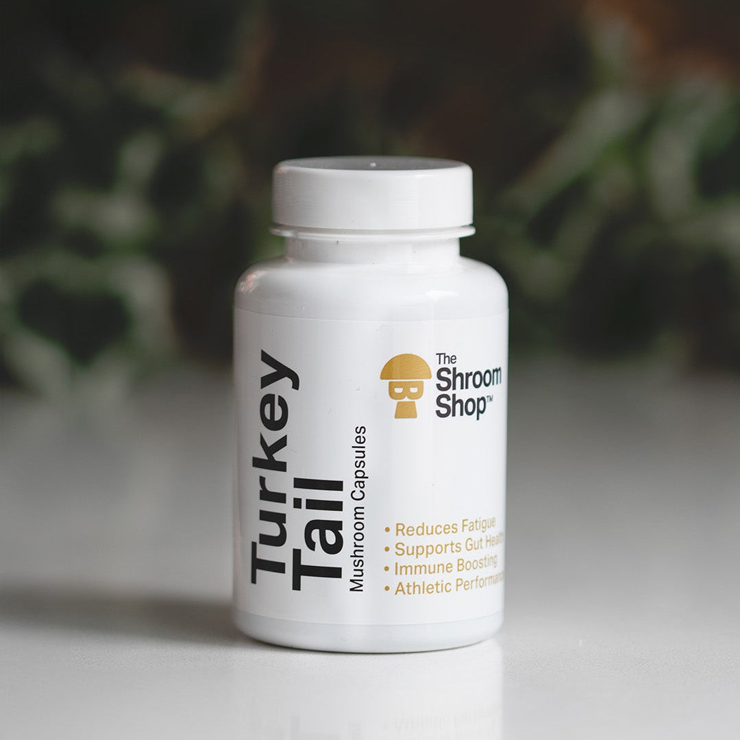 The Shroom Shop Turkey Tail Mushroom Capsules